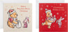 Disney Winnie the Pooh Pack of 10 in 2 Designs Christmas Cards