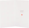 Sweet Hearts Design On Our Anniversary Card