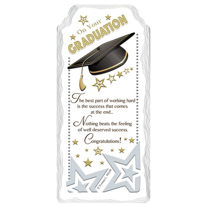 Congratulation On Your Graduation Sentimental Handcrafted Ceramic Plaque
