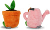 Better Together Watering Can and Plant Pair Soft Toy Set of 2 Gift Mothers Day, Birthday, Valentines Day, Anniversary