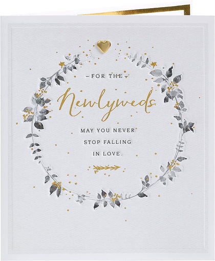 Botanical Design Wedding Congratulations Card