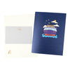 Ocean Escape 3D Cruise Ship Pop Up Greeting Card