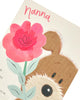 For Nanna Dog & Flower Design Lots of Woof Mother's Day Card