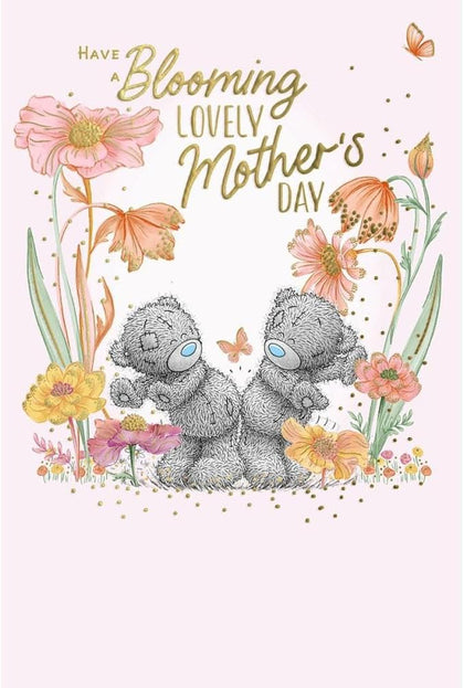 Bears Dancing Blooming Lovely Mum Mother's Day Card
