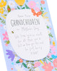 Floral With Panel From Grandchildren Mother's Day Card