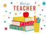 Thank You Teacher Pop Up 3D Greeting Card