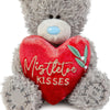 4" Holding Mistletoe Kisses Heart Me to You Bear