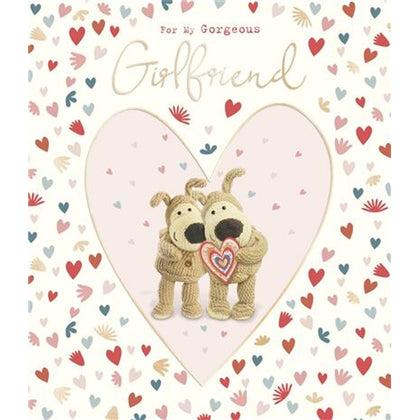 Boofle Gorgeous Girlfriend Valentine's Day Card