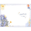 Bear With Cake Boyfriend Verse Birthday Card