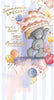 Bear Carrying Cake On Head Someone Special Birthday Card