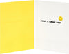 Smiley World Faces Design Kid's Birthday Card