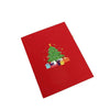 Holiday Magic Santa & Tree 3D Pop Up Christmas Card