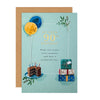 Balloons & Gifts Design 90th Birthday Card