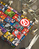 Marvel The Avengers Wrapping Paper Sheets 4 Sheets & 4 Tags
