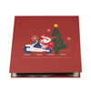 Santa on a Motorcycle Festive 3D Pop Up Christmas Card