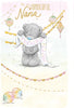 Bear And Banner Nana Birthday Card