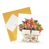 Bloom Box Lily Meadow 3D Pop Up Greeting Card
