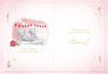 Bears Sat On Blanket One I Love Luxury Boxed Large Handmade Valentine's Day Card