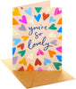 Hearts Design Blank Greeting Card for All Occasions