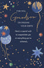 Balloons and Stars Design Grandson Congratulations Card for Passing Exams