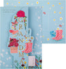 Floral Design Heartfelt Verse With Keepsake Bookmark Grandma Mother's Day Card