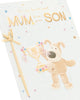 For Brilliant Mum From Son Boofle With Prize Design Mother's Day Card