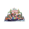Festive Fun Snowmen & Santa Scene 3D Pop Up Christmas Card