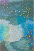 Aqua Watercolour Multipack of 6 Money Wallets Gift Card