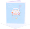 Stylish and Heartfelt Message Design Wedding Congratulations Card
