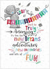Bear With Graduation Hats Good Luck At University Card