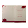 For a Very Special Daughter Flower Frame Design Christmas Card
