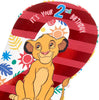 Disney Lion King Simba Design 2nd Birthday Card