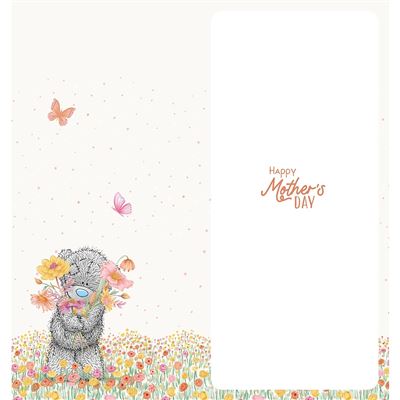 Bear Looking At Flower Wonderful Nan Mother's Day Card