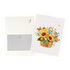 Sunflower Bloom Basket 3D Pop Up Greeting Card