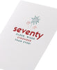 Kindred 70th Blank Birthday Card