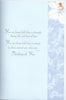 With Sincere White Flowers Desifn Sympathy Card