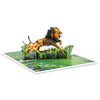 Lion Legacy 3D Father & Son Pop Up Father's Day Card