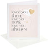 Balloons Design Anniversary Card