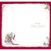 Bear And Xmas Tree Christmas Card