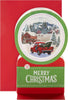 3D Pop-Up Musical Winter Journey Snowglobe Design Christmas Card