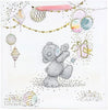 Bear with Present & Balloons Me to You Bear Large Gift Bag