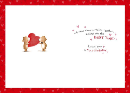 Creative and Attractive Design Boyfriend Birthday Card
