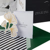 Memento Luxe Premium Thank You Card with Mini Card, Keepsake