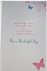 Colourful Butterflies Design Birthday Card For Her