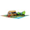 Camping Scene 3D Pop Up Greeting Card
