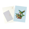 Exotic Wishes Parrot in Bloom 3D Pop Up Greeting Card