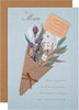 Bouquet of Flowers Design Heartfelt Verse Mum 3D Attachment Mother's Day Card