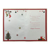 With Love To My Partner Gold Frame Design Christmas Card