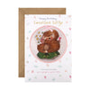 Cute Country Companions Design Wife Birthday Card