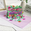 Purple Petals for MOM 3D Pop Up Mother's Day Card